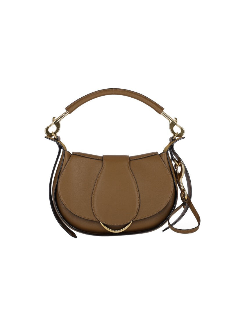 Chloé "Ride" Shoulder Bag – Brown