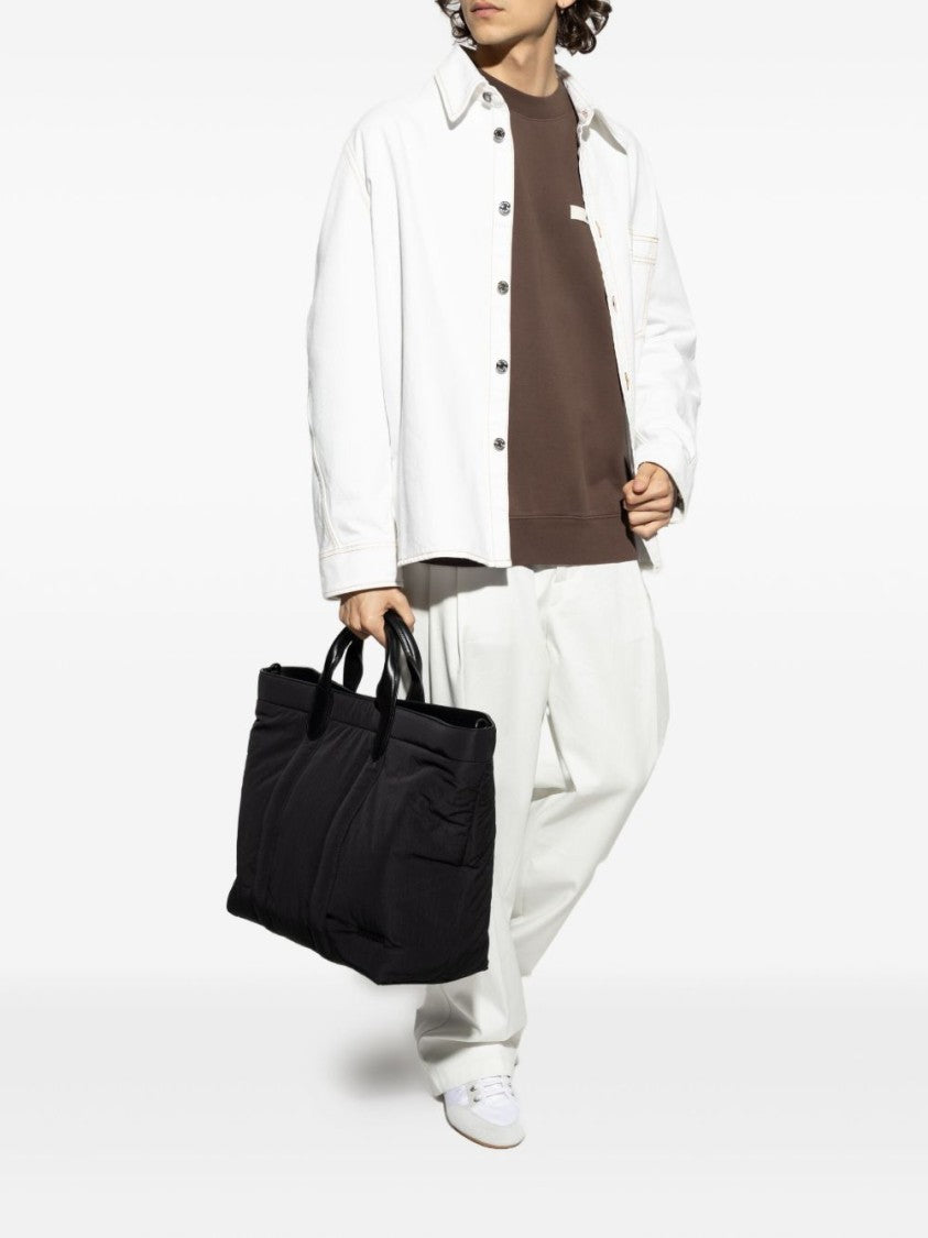 Jacquemus Relaxed Fit Brown Cotton Sweatshirt