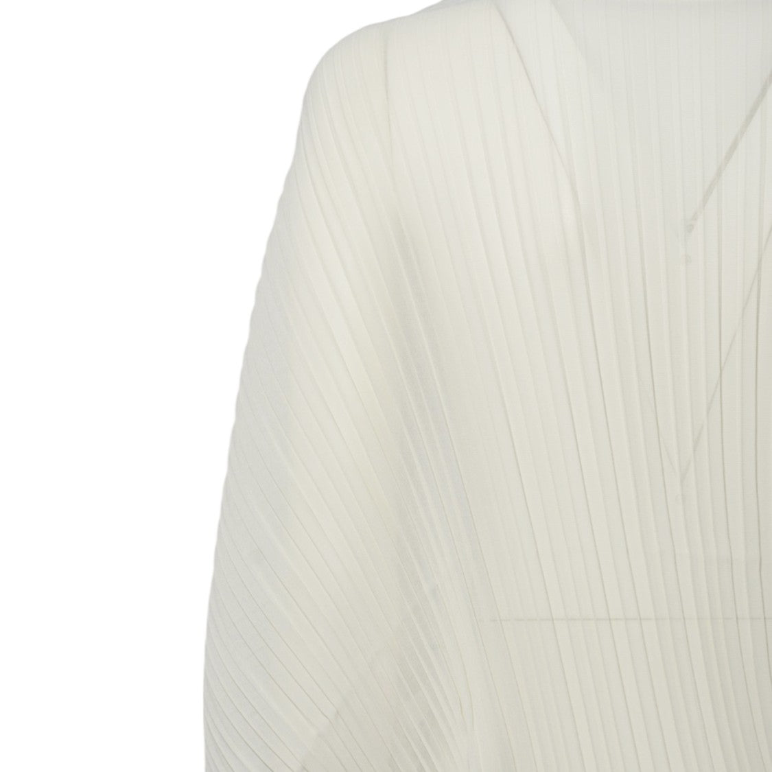 Max Mara Vesuvio Beige Pleated Fabric Shrug