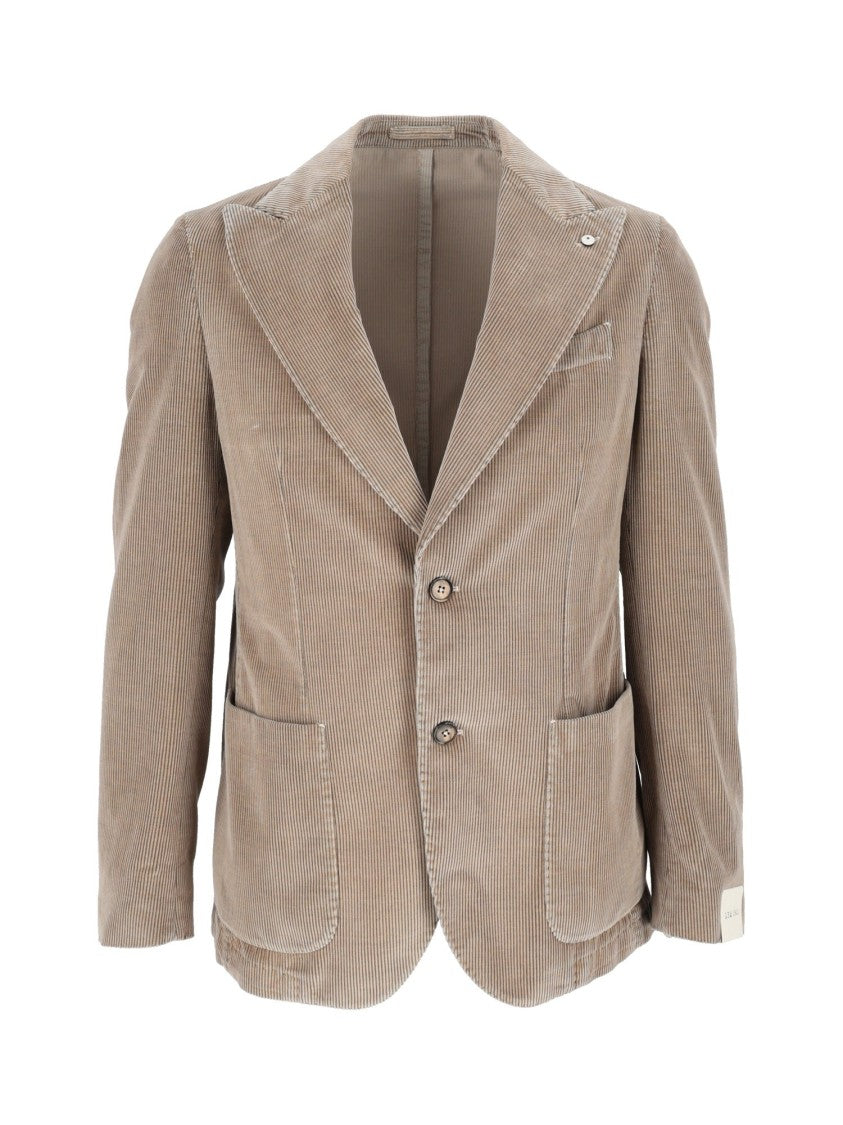 L.B.M. 1911 Drop S Corduroy Tailored Jacket