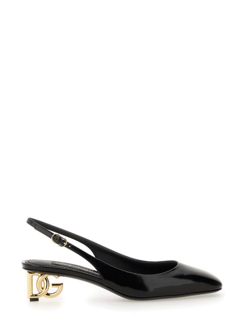 Dolce & Gabbana Patent Leather Slingback