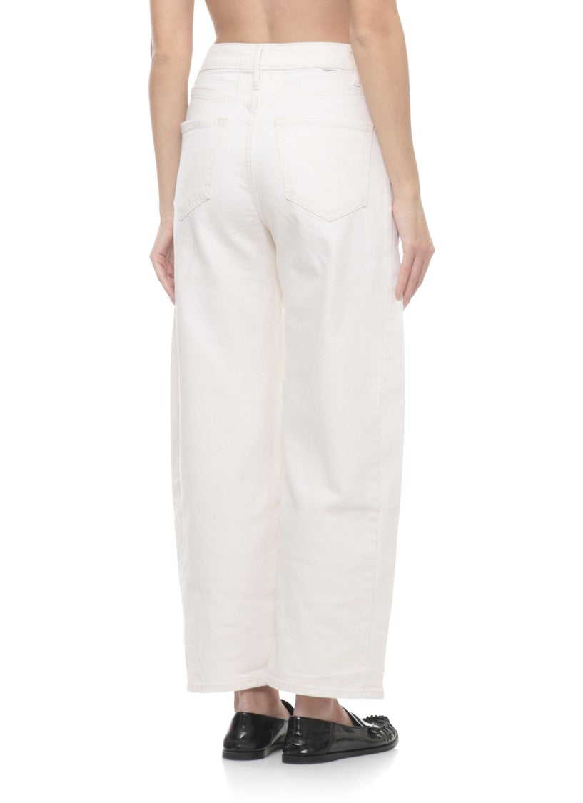 Mother White The Half Pipe Jeans