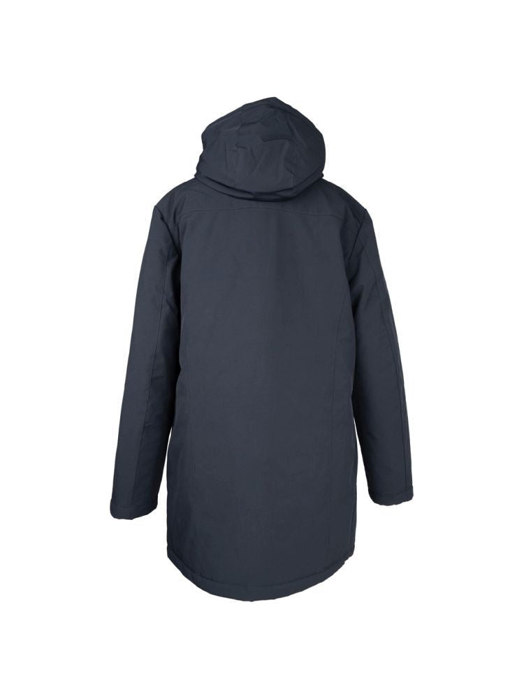 Sergio Moretti Solid Blue Casual Jacket With Concealed Zip And Functional Pockets