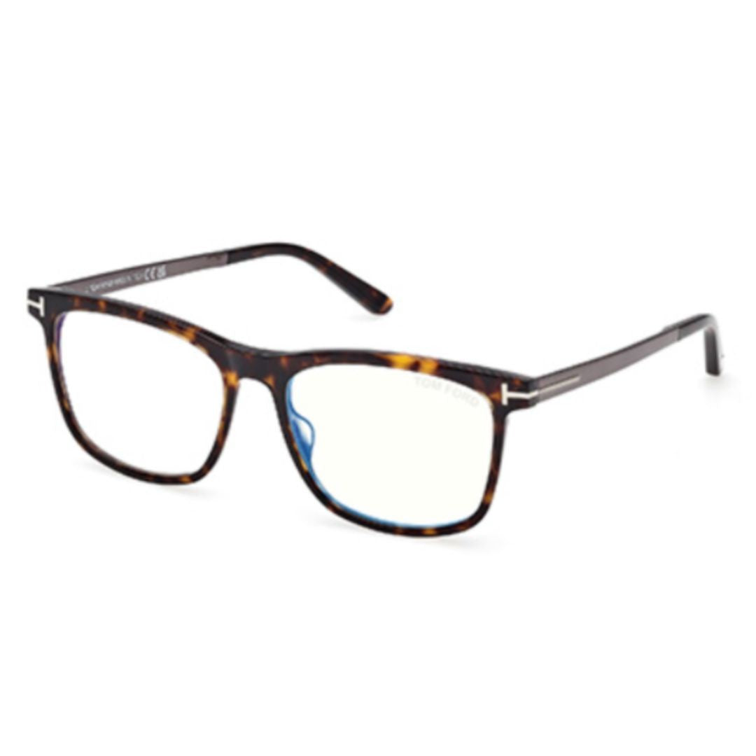 Tom Ford Ft6038-B Tortoiseshell Rectangular Eyeglasses