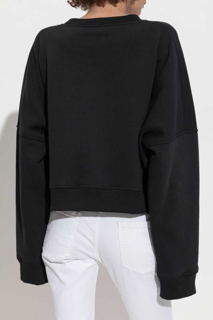 Dsquared2 Modern Cropped Sweatshirt With Large Pocket