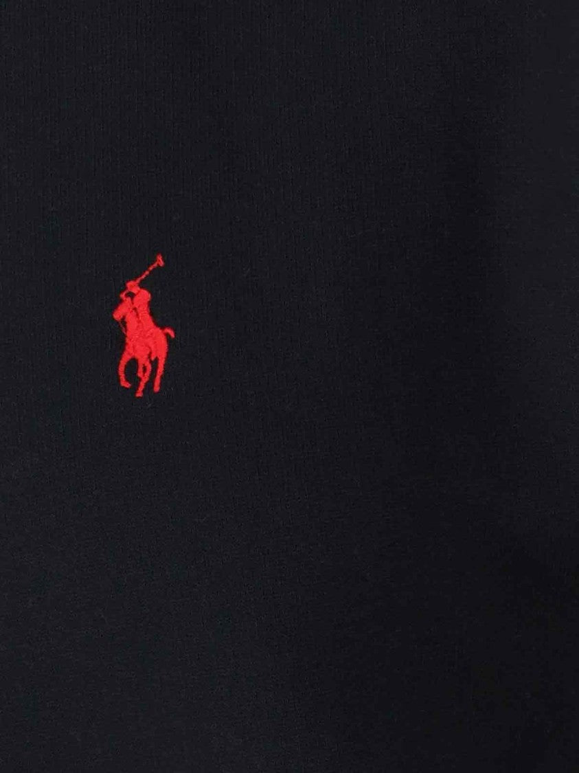 Polo Ralph Lauren Zip-Up Hoodie With Drawstring Hood And Iconic Embroidery