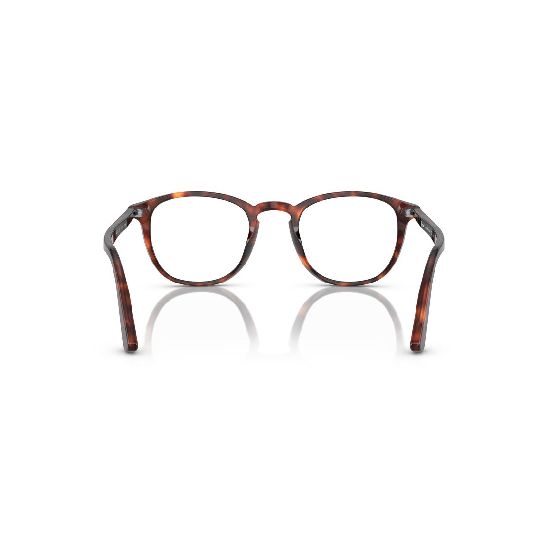 Persol 0Po3143v Round Acetate Eyeglasses With Tortoiseshell Pattern