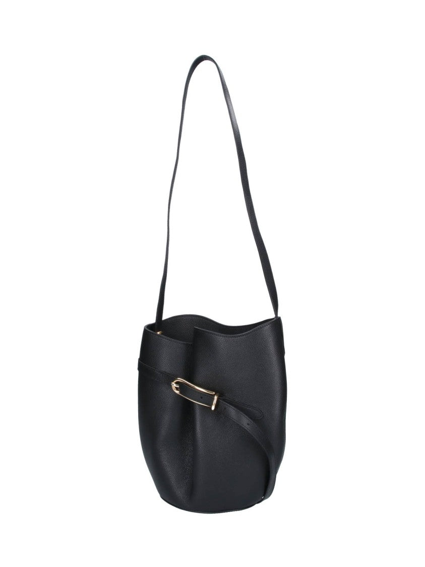 Liffner Shoulder Bag With Gold-Tone Buckle Detail