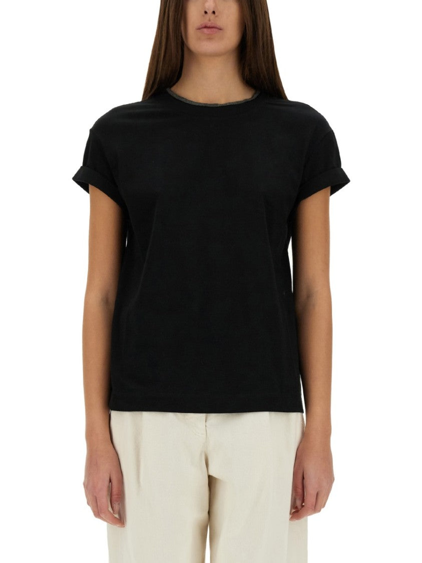 Brunello Cucinelli Cotton Jersey T-Shirt
