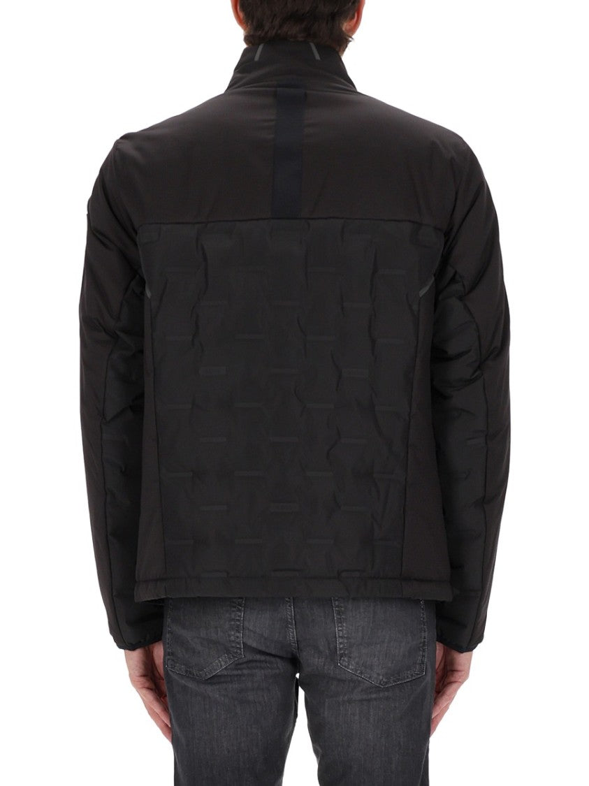 Boss Black Polyester Hybrid Down Jacket