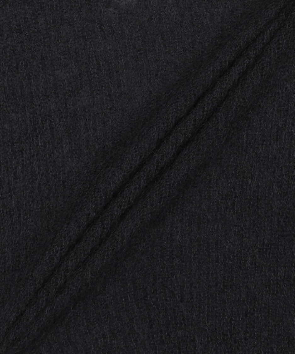 Max Mara Short-Sleeved Sweater With Deep V-Neckline