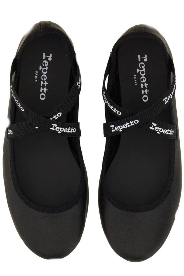 Repetto Pointed Toe Calf Leather Flats