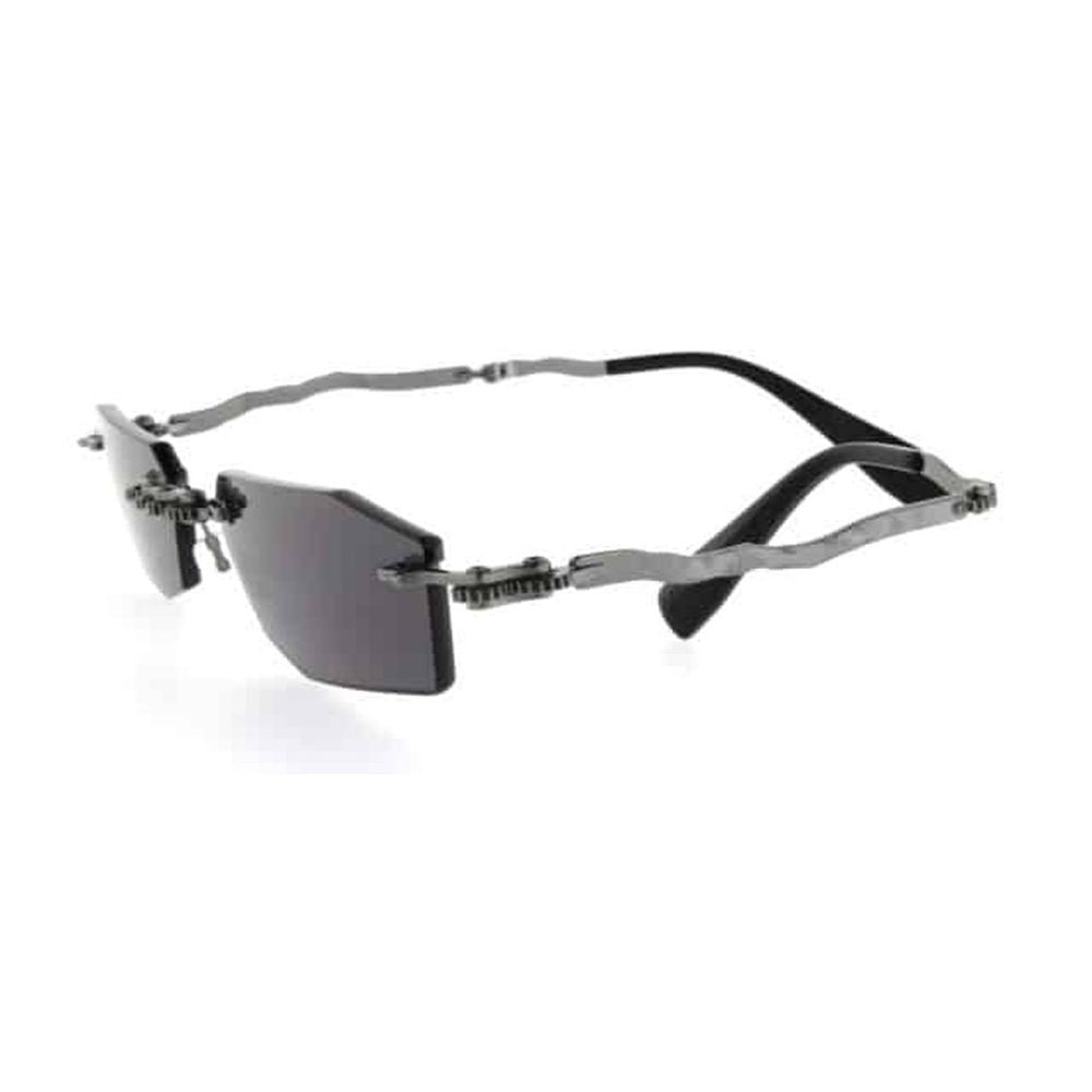Kuboraum Mask H40 Rimless Geometric Metal Sunglasses