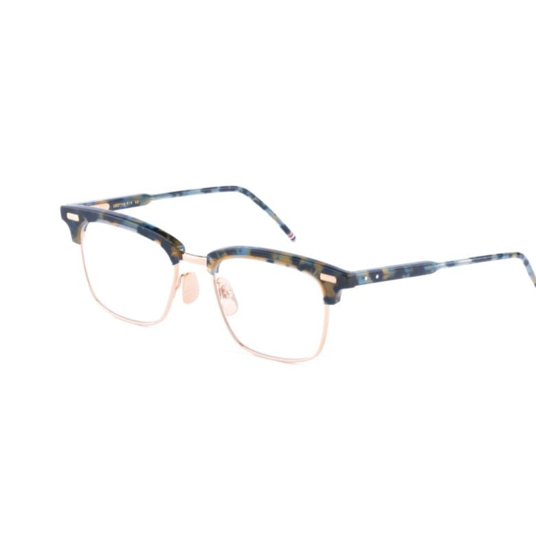 Thom Browne Ueo711a Semi-Rimless Tortoiseshell Eyeglasses