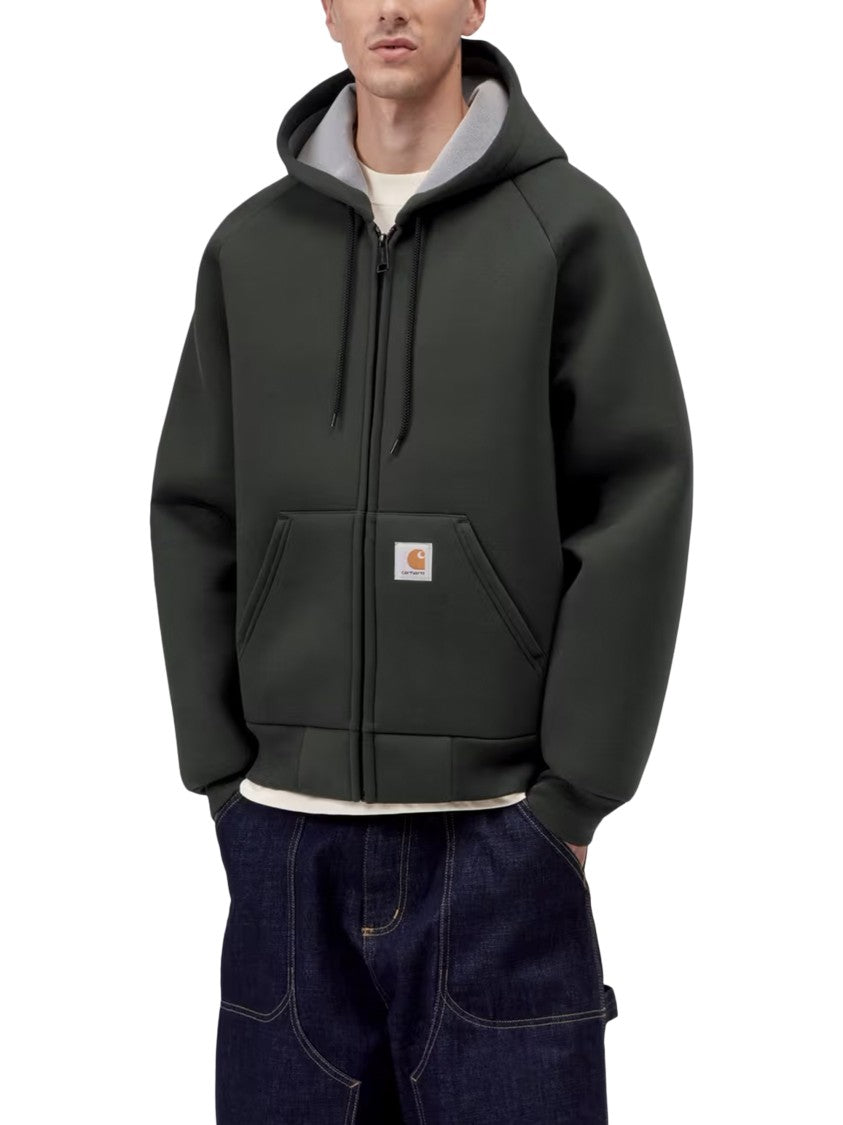 Carhartt Wip Car-Lux Green Hooded Zip Jacket