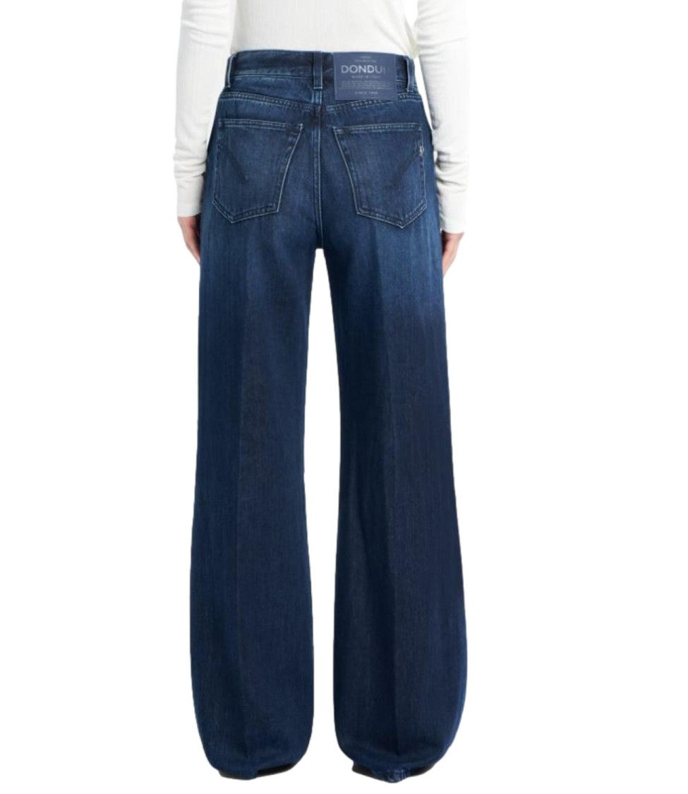 Dondup Mid-Rise Straight-Leg Jeans With Timeless Design