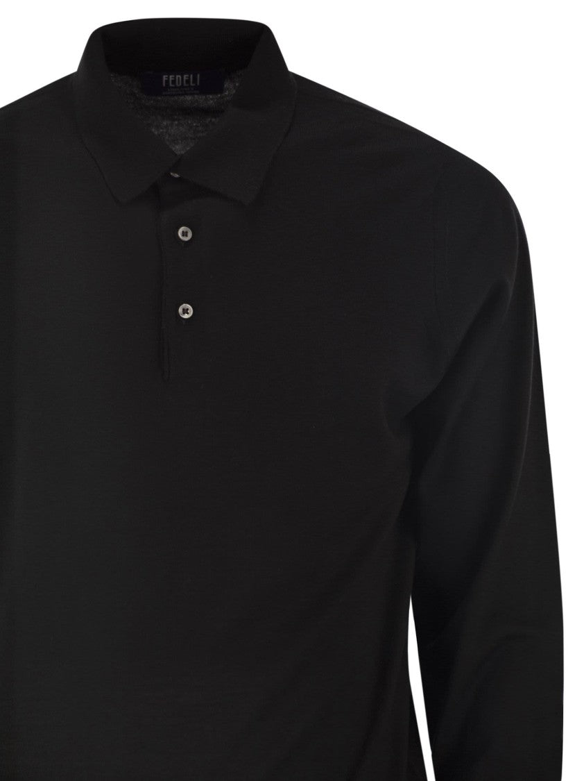 Fedeli Virgin Wool Polo Shirt
