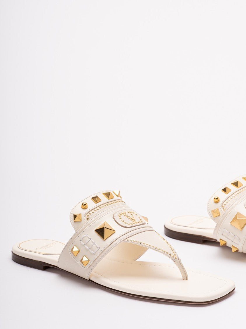 Valentino Garavani `Vg Plaster Caster` Thong Sandals