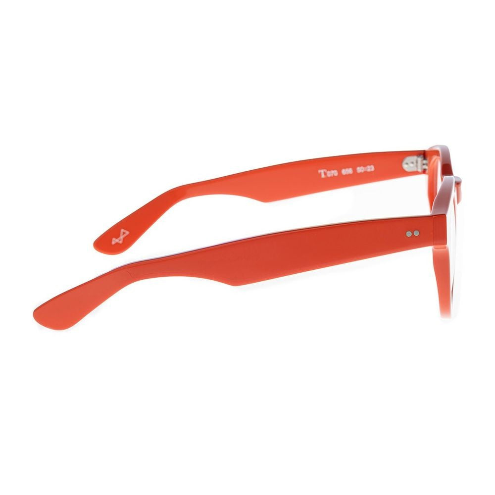 Toffoli Costantino T070 Bold Phantos-Shaped Sunglasses With Metal Rivets