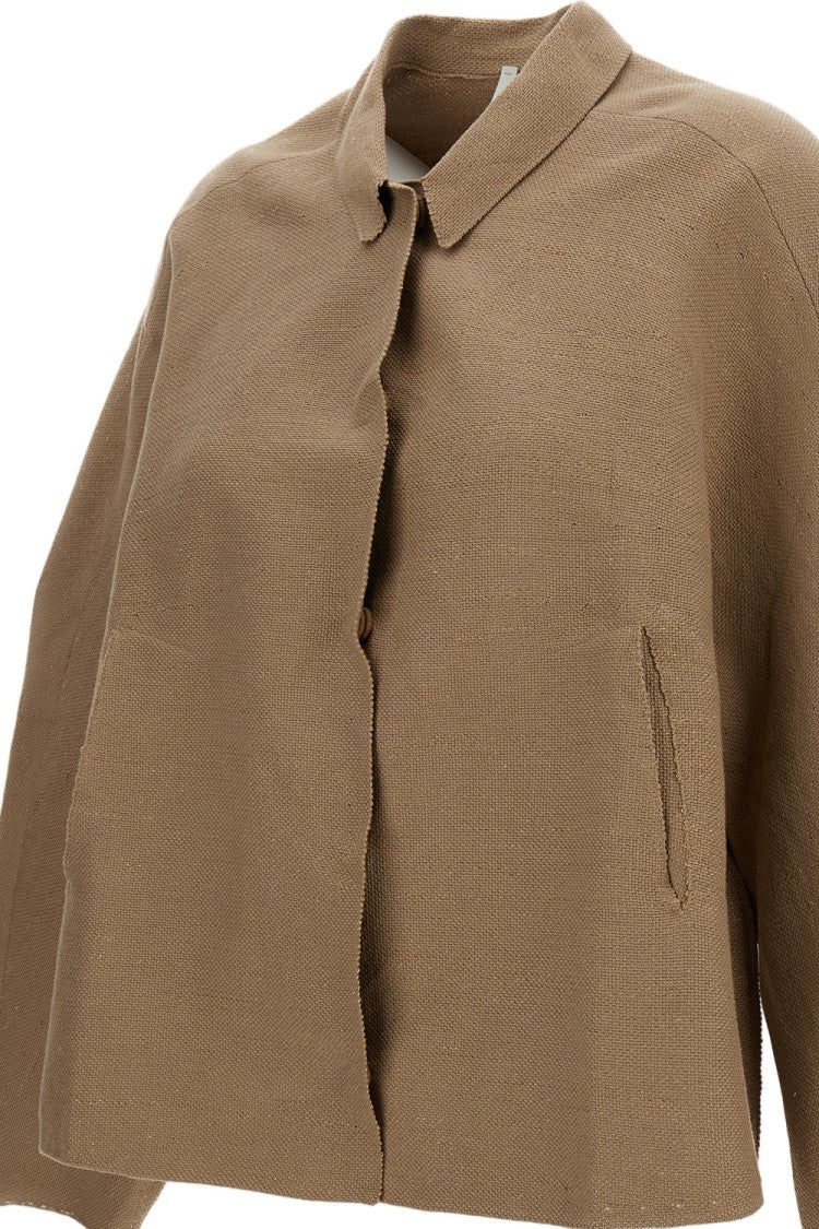 Boboutic Single-Breasted Jacket With Concealed Front Fastening