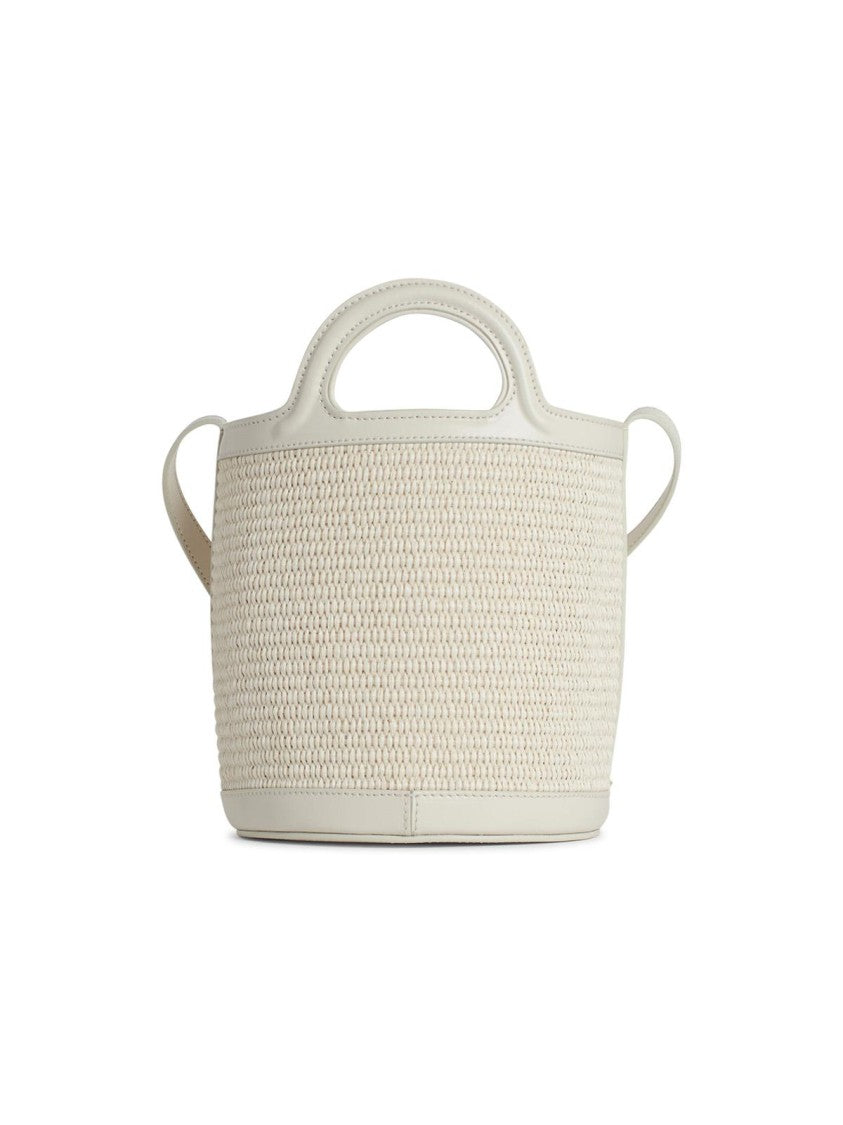 Marni Tropicalia' White Leather Blend Bag