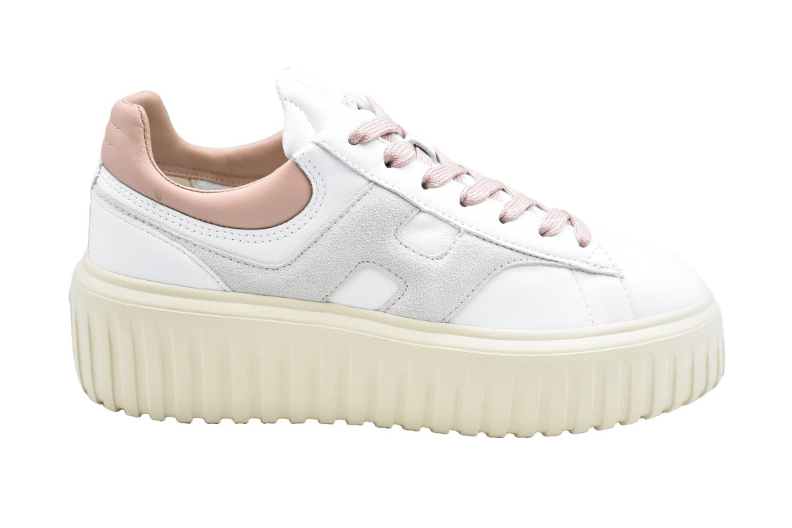 Hogan Low-Top Sneakers With Cream Sole