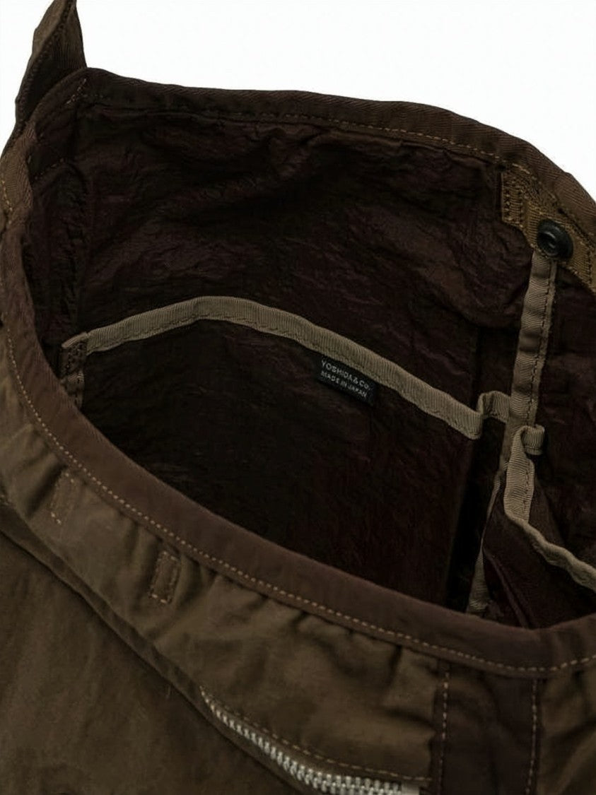 Porter Nylon Crossbody Bag With Flap Pocket