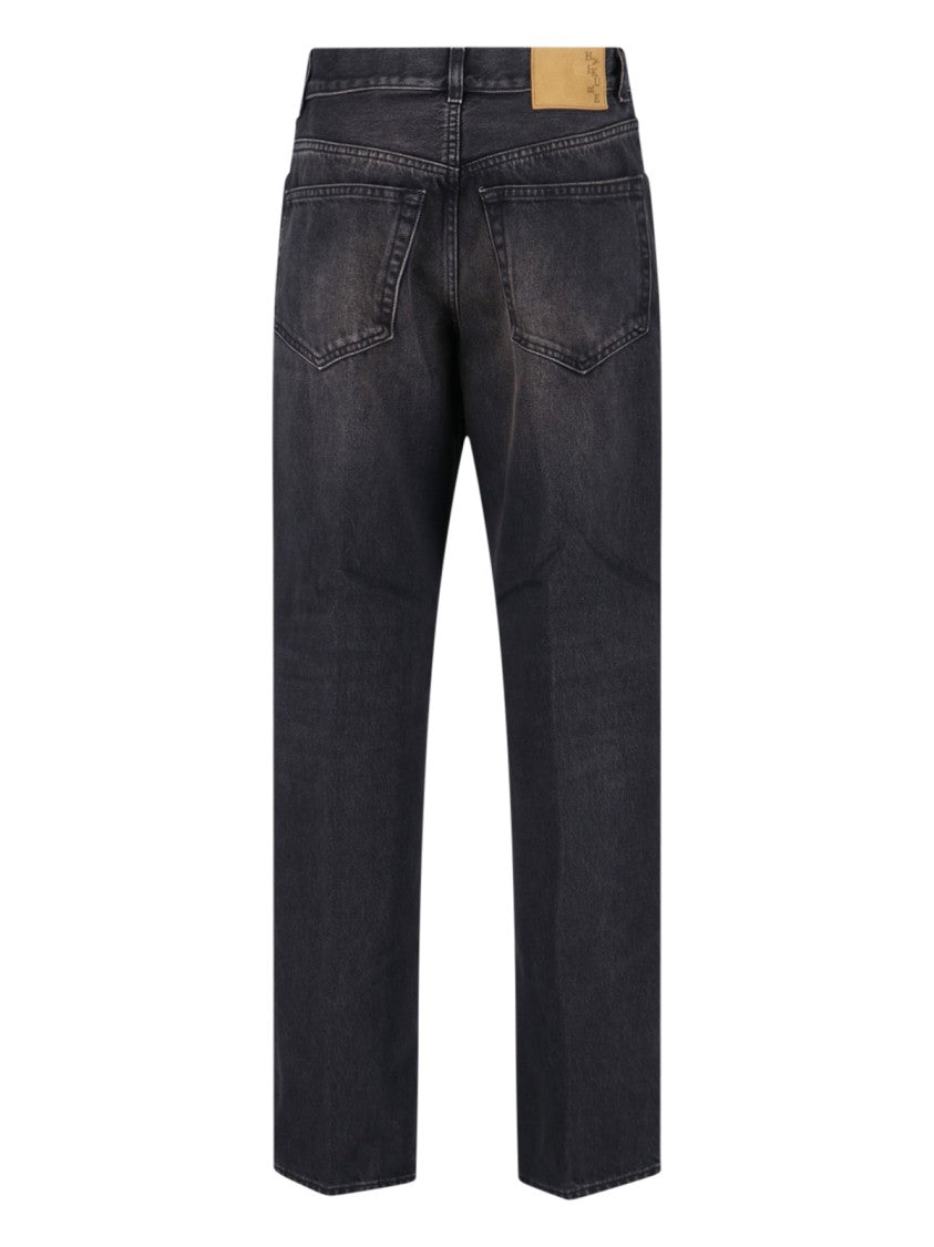 Haikure Bonnie Straight Jeans – Black