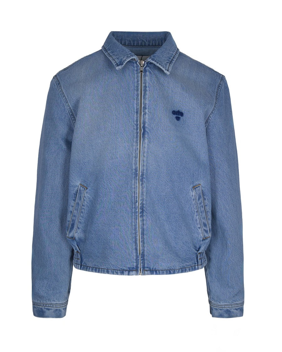 Arte Antwerp Heart Logo Jacket In Bleach