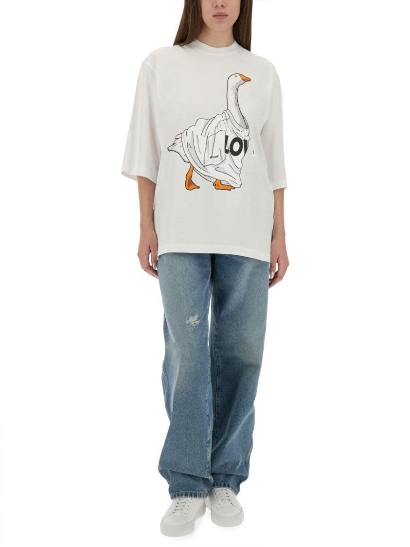 Moschino Playful Graphic Jersey T-Shirt