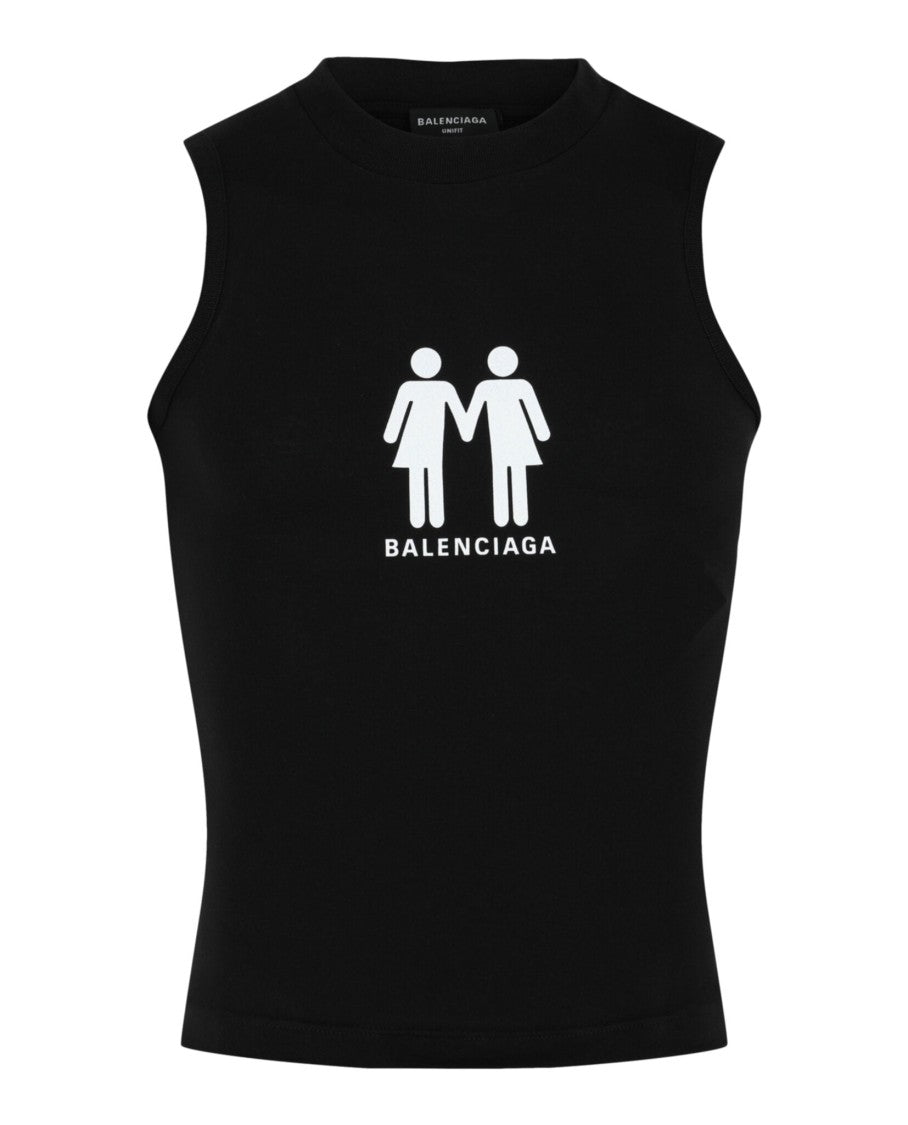 Balenciaga Pride 2022 Fitted Graphic Tank