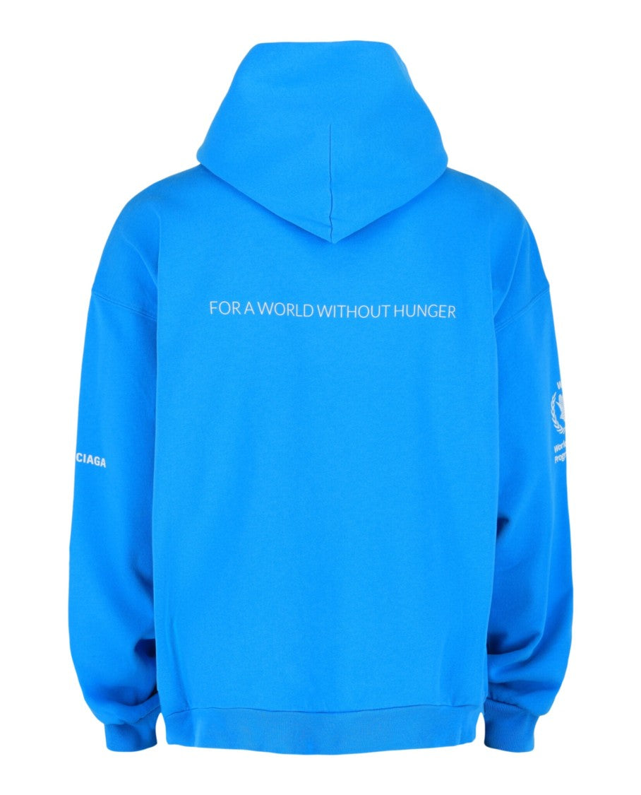 Balenciaga World Food Programme Graphic Print Hoodie