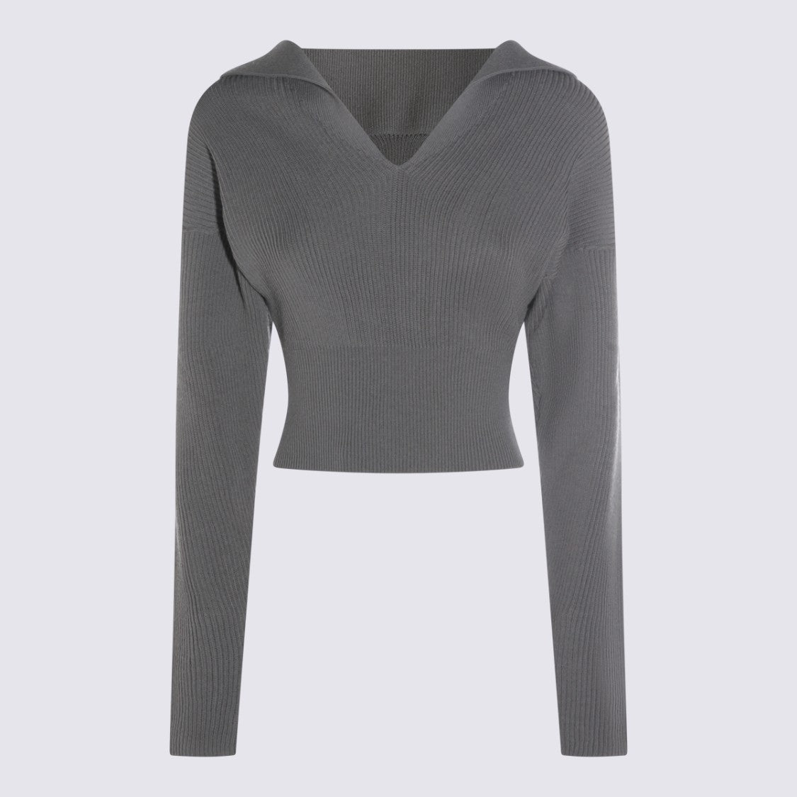 Rick Owens Euca Wool V-Neck Sweater