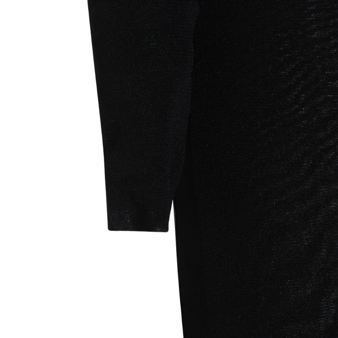 Jean Paul Gaultier Long Form-Fitting Dress With Textured Pattern And Signature Logo