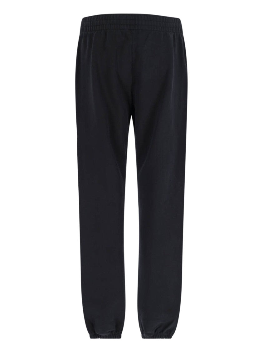 Givenchy Logo Track Pants, In Black Cotton, Elasticated Mid-Rise