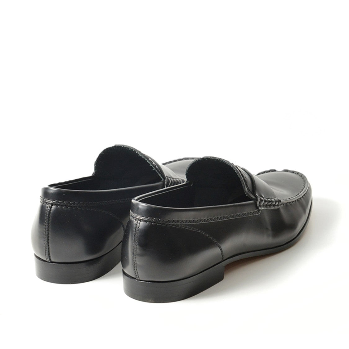 Tod's Classic Black Leather Moccasin