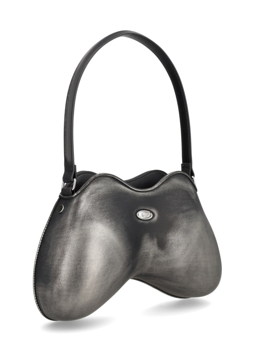 Diesel Metallic Gradient Double-D Shoulder Bag