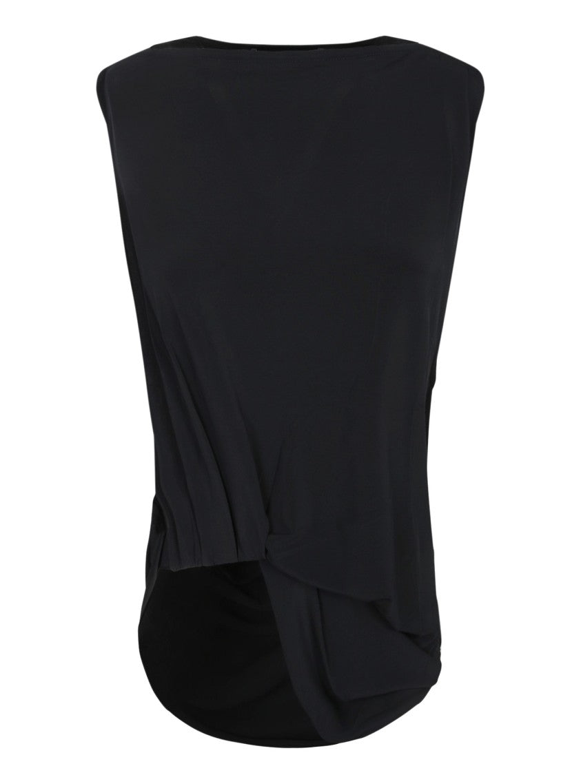 Jacquemus Sleeveless Top With Draped Details