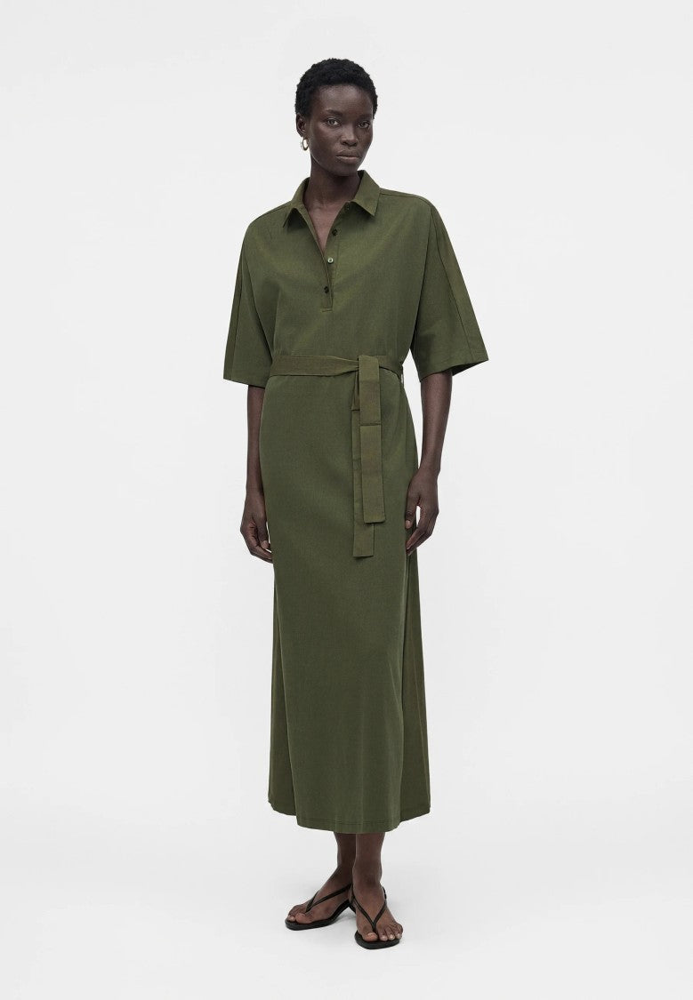 Max Mara Midi Polo Dress With Relaxed Fit