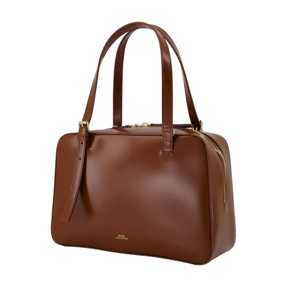 A.P.C. Virginie Crossbody - Leather - Brown