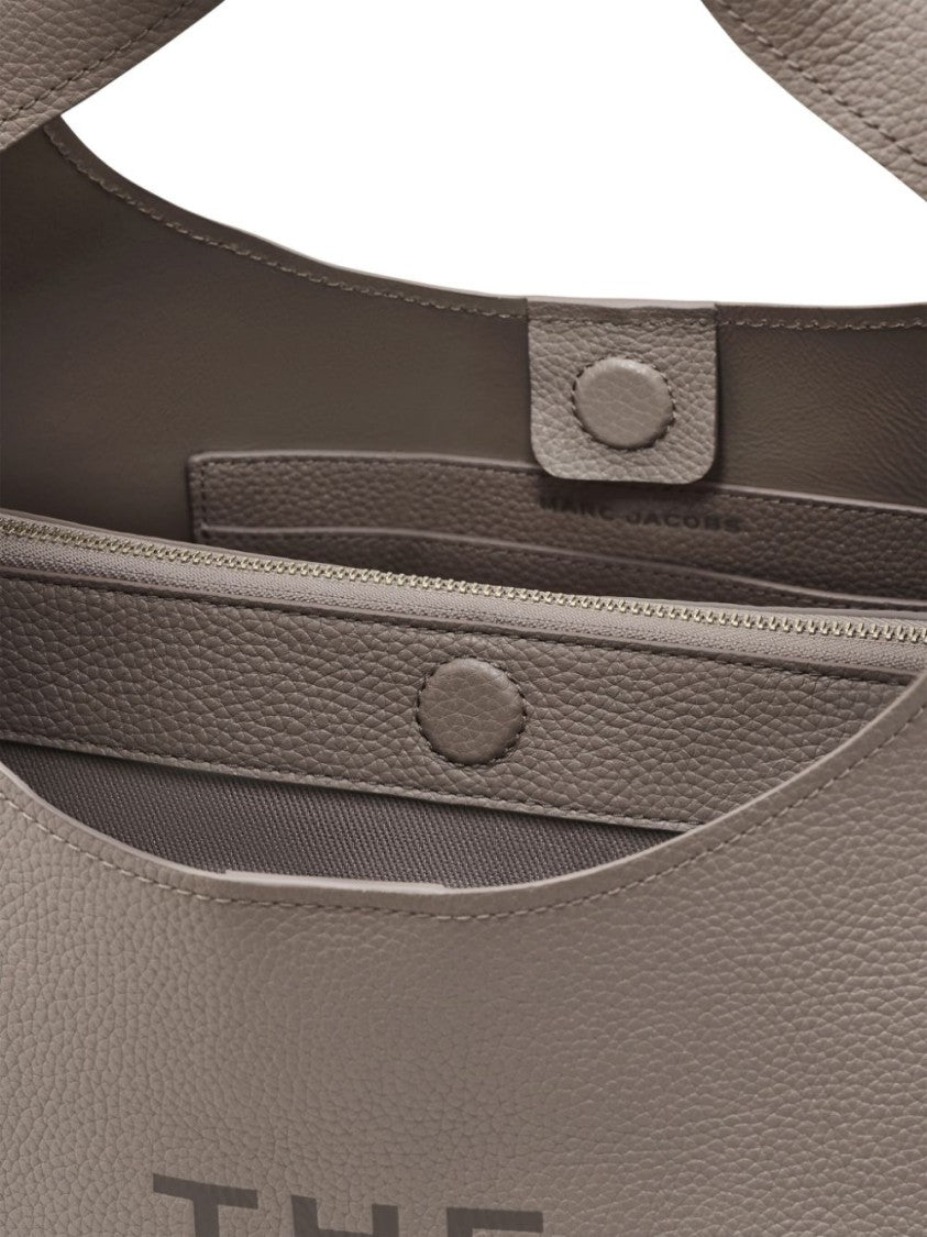 Marc Jacobs Grey Leather Hobo Bag