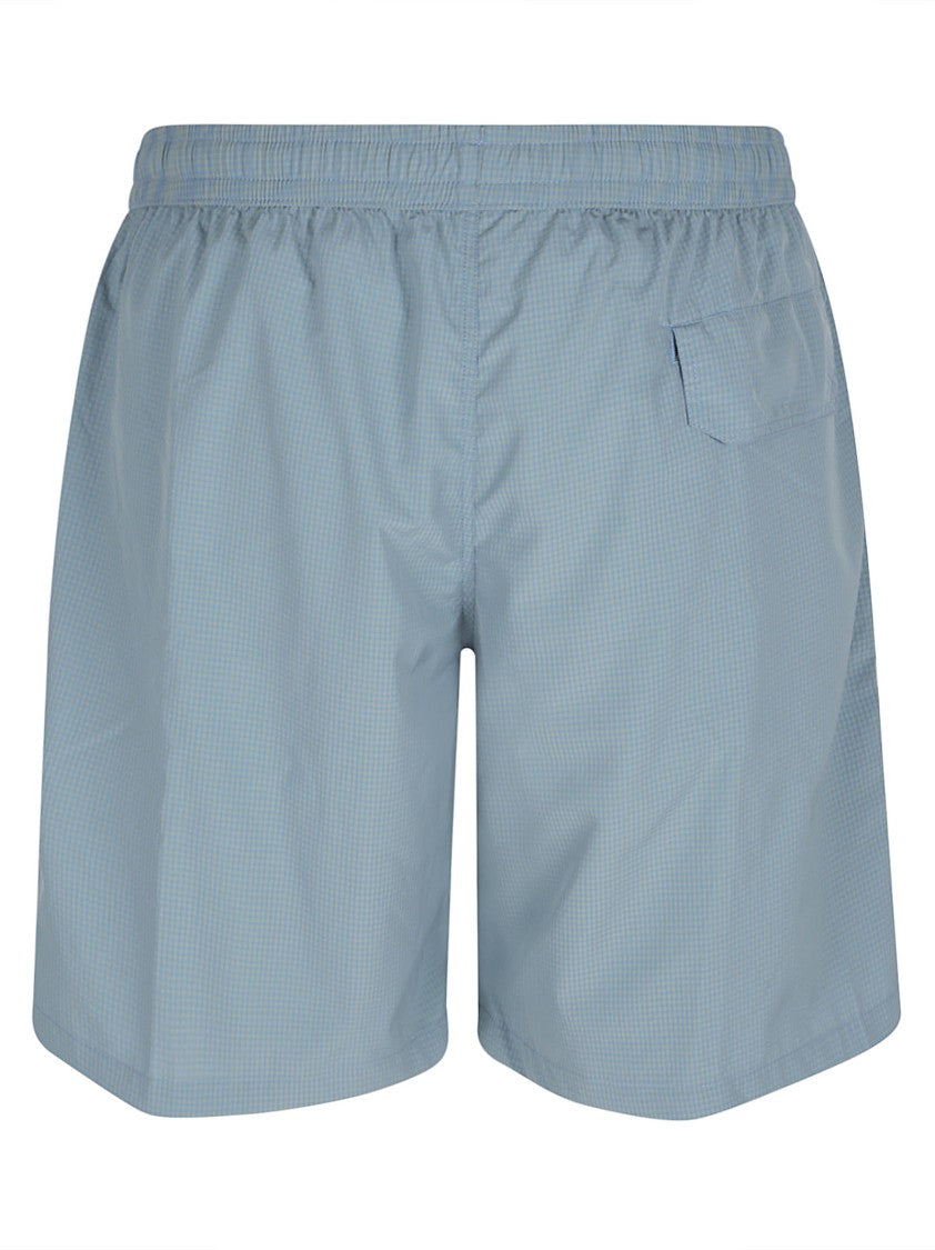 Eleventy Classic Blue Swimwear With Adjustable Drawstring