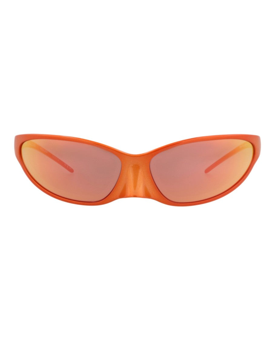 Balenciaga Shield-Frame Alluminium Sunglasses