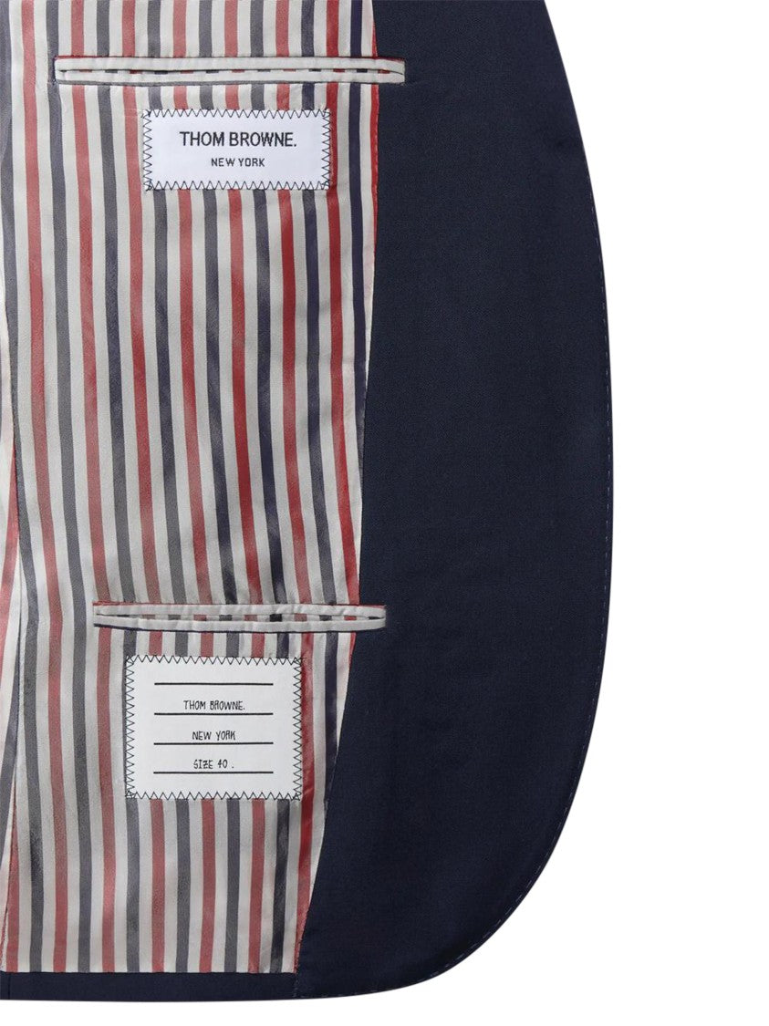 Thom Browne 4-Bar High Armhole Tailored Wool Sport Coat