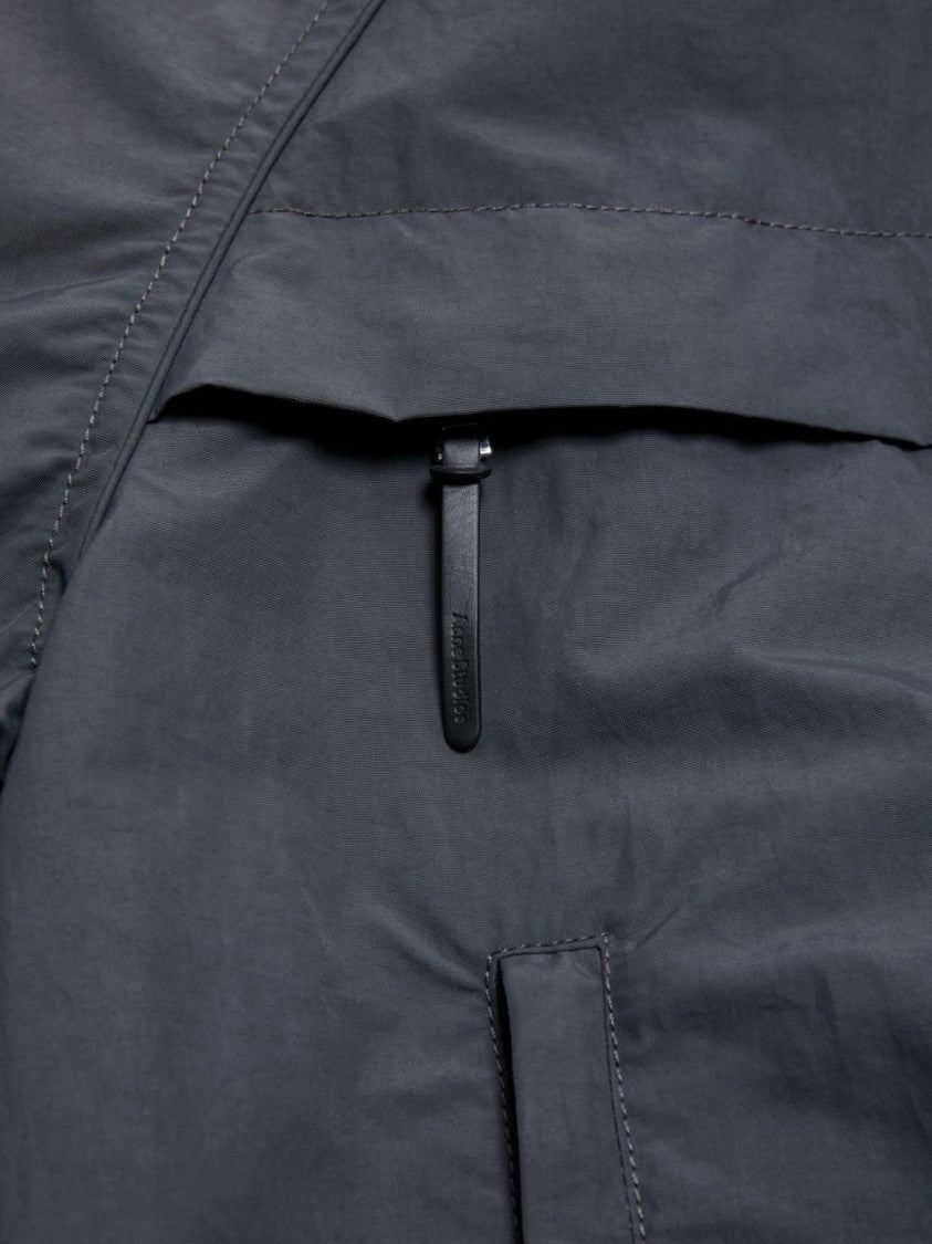 Acne Studios Black Cropped High-Collar Jacket
