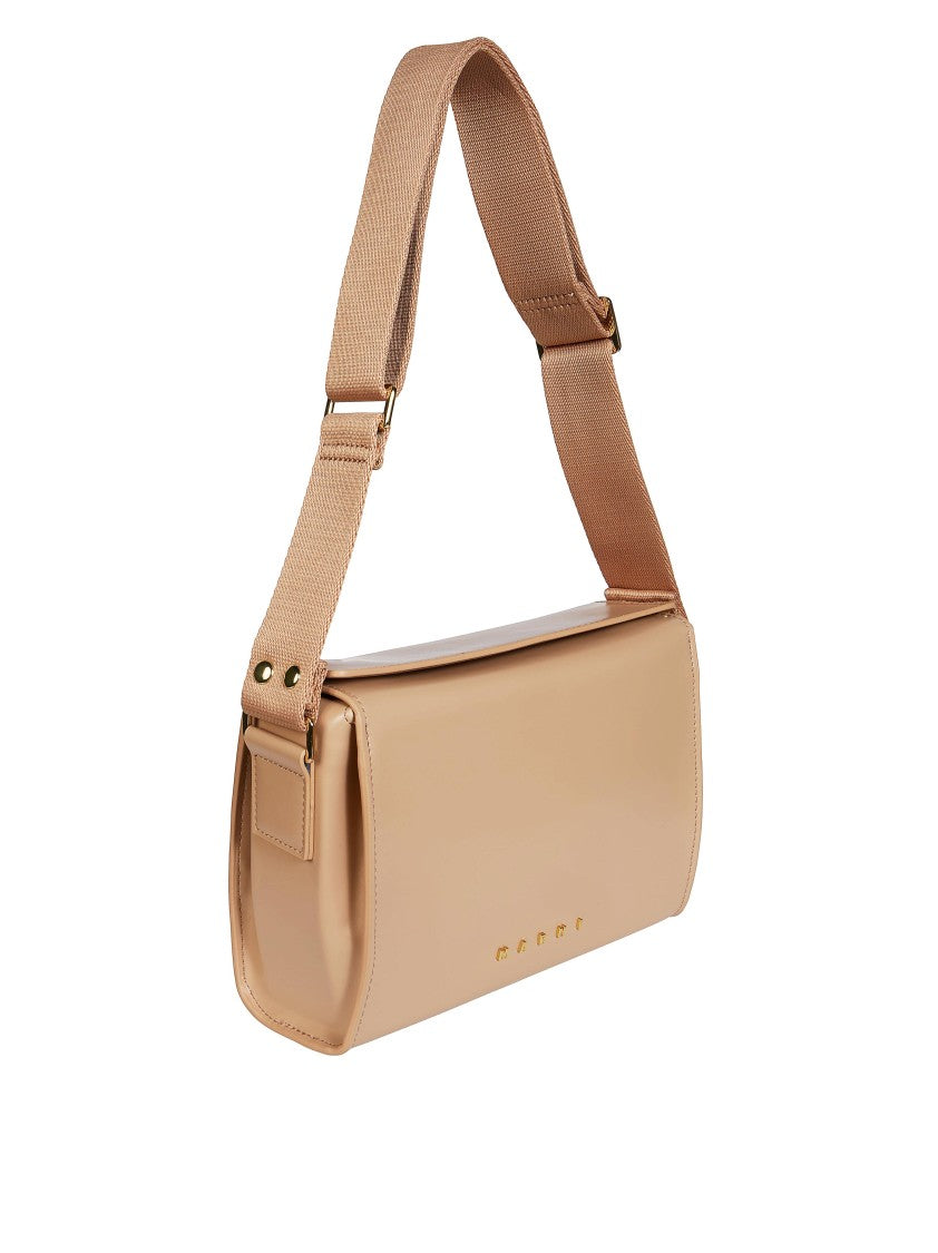 Marni Kids Mw115f Vivian Bag Embossed Glossy Shoulder Bag