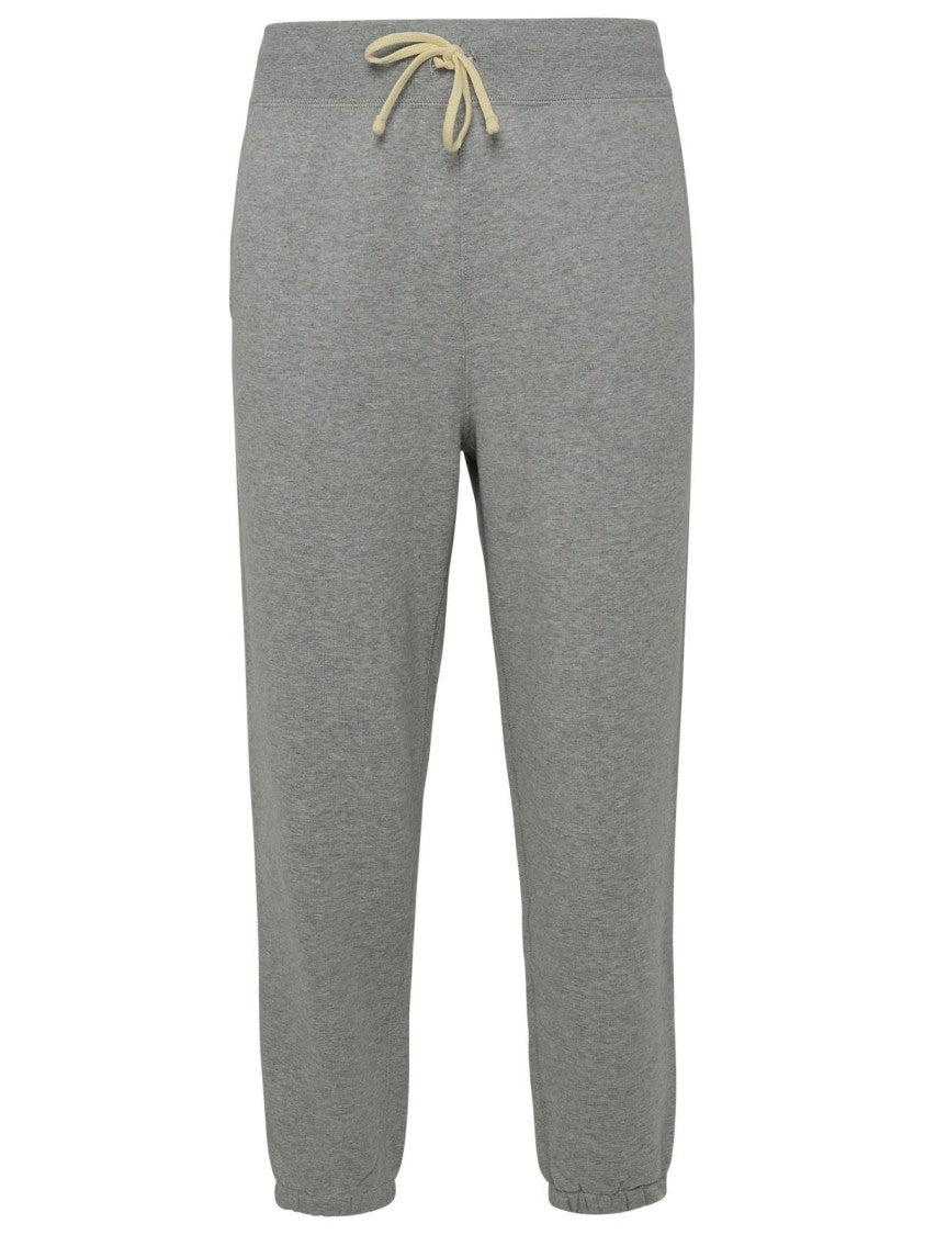 Polo Ralph Lauren Grey Cotton Blend Sporty Pants