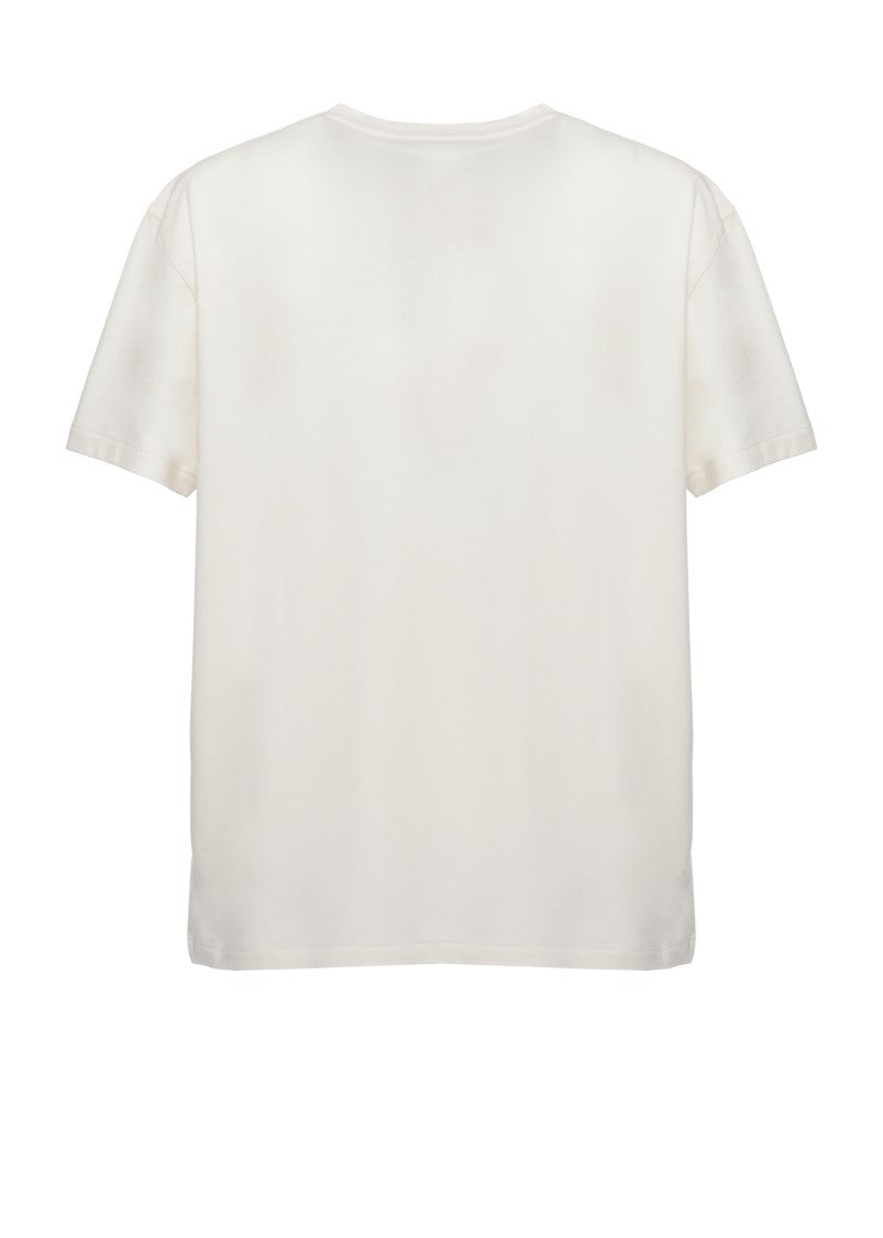 Polo Ralph Lauren White Polo Bear Cotton T-Shirt