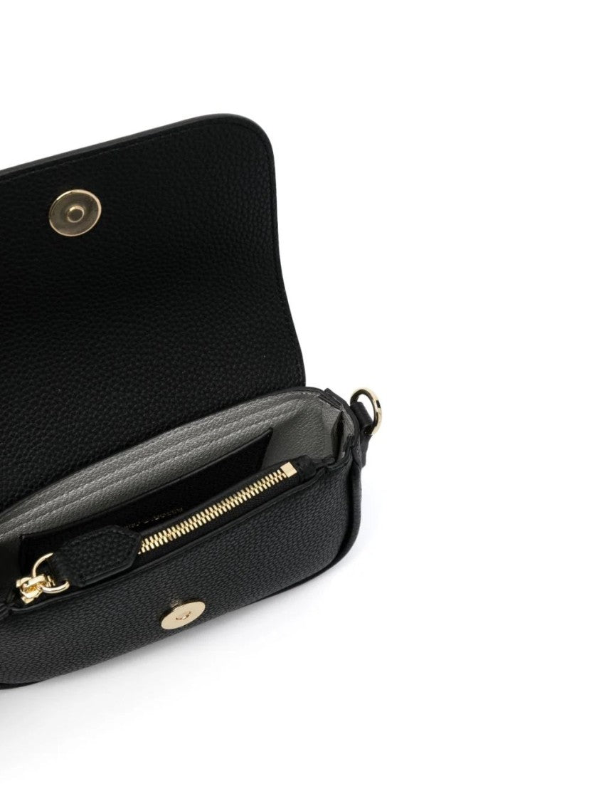 Emporio Armani Structured Black Mini Crossbody Bag