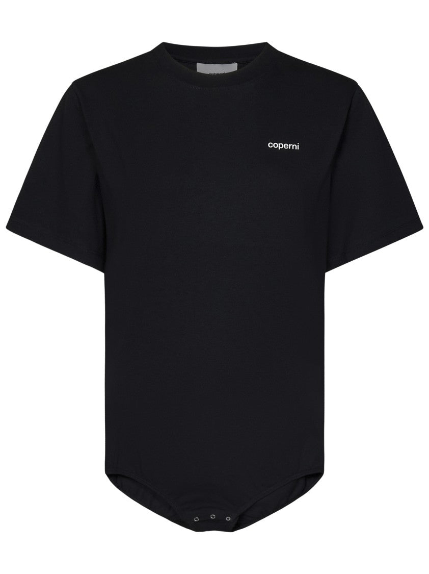Coperni Loose Fit Black Cotton Top